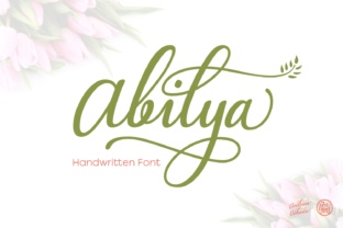 Abilya: The Elegant Script Font for Makers