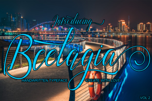 Beelagia: A Modern Script Font for Editorial Charm