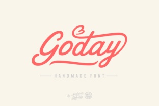 Goday Font: A Script Typeface for Makers