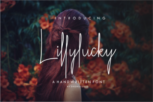 Lillylucky Font: A Handwritten Touch for Makers