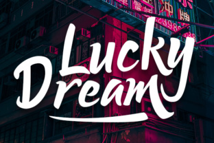 Lucky Dream Bold Typeface for Branding