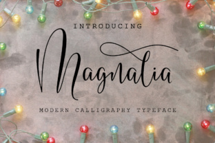 Magnalia: A Script Font for Polished Branding