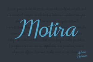 Motira Font: Elevating Web Design with Playful Script