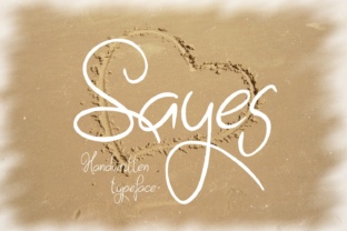 Sayes Font: Elevating Web Design with Handwritten Style