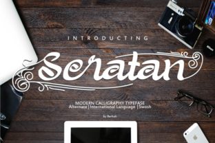 Seratan: A Script Font for Modern Brand Identity