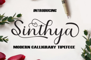 Sinthya: A Handwritten Font for Modern Campaigns