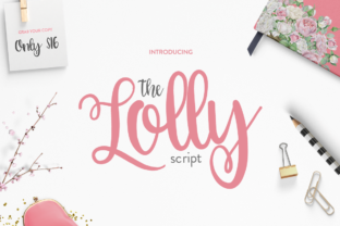 The Lolly Font: A Sweet Script for Makers