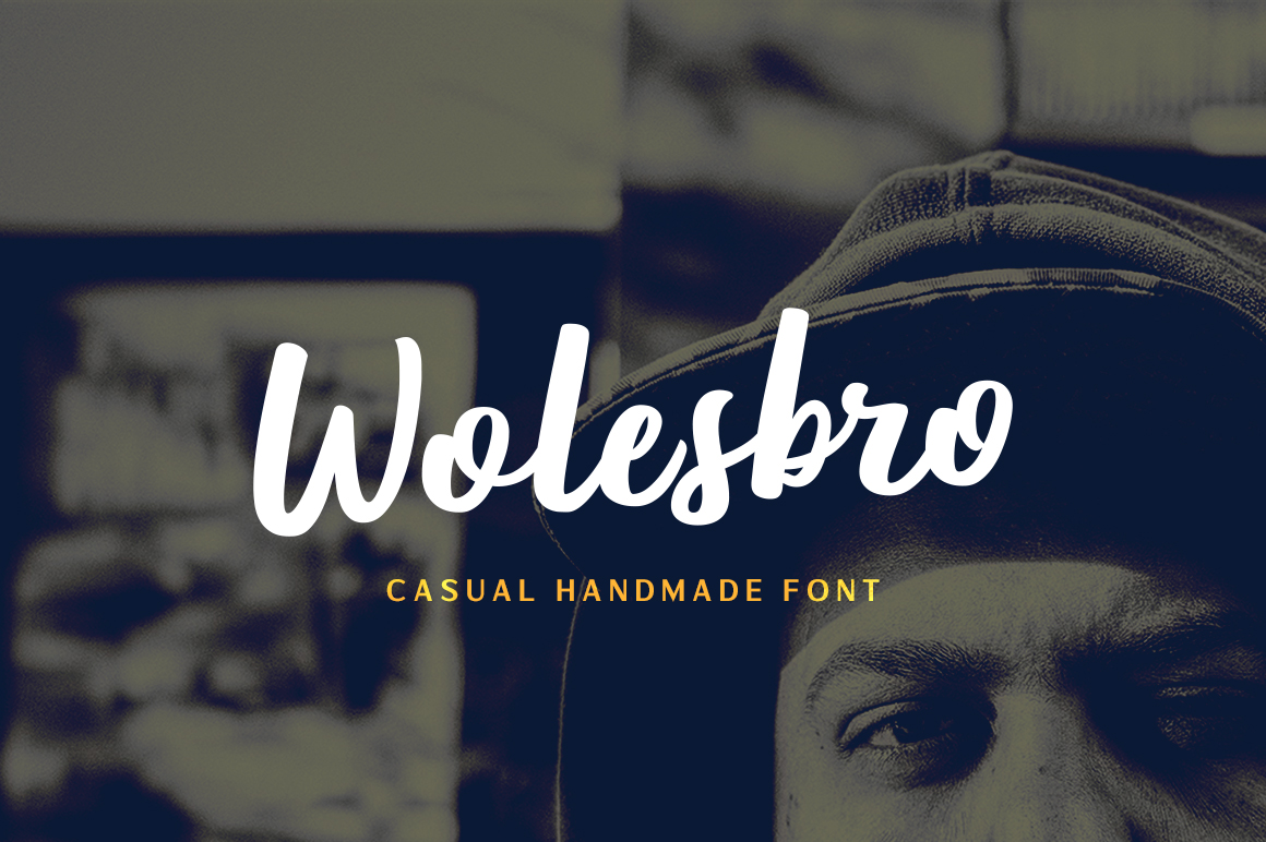 Wolesbro: A Relaxed Script Font for Modern Editorial Design